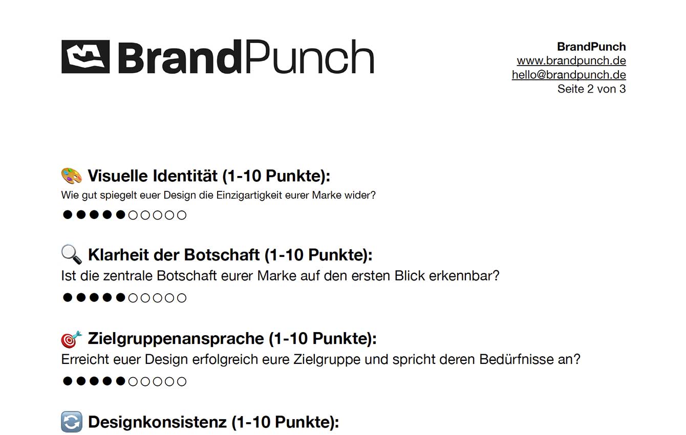 Werbeagentur Bremen - design check up tool screen2